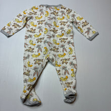 Load image into Gallery viewer, Unisex LOONEY TUNES, stretchy zip coverall / romper, EUC, size 00,  