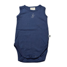 Load image into Gallery viewer, Unisex Marquise, cotton bodysuit / romper, seahorse, EUC, size 00,  