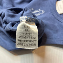 Load image into Gallery viewer, Unisex Marquise, cotton bodysuit / romper, seahorse, EUC, size 00,  