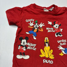 Load image into Gallery viewer, Unisex H&amp;M, Disney cotton tee / top, GUC, size 0,  