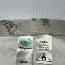 Load image into Gallery viewer, Girls Disney, Bambi Thumper cotton shorts, elasticated, EUC, size 0,  