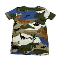 Load image into Gallery viewer, Boys Carters, cotton pyjama top, dinosaurs, EUC, size 2,  