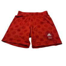 Load image into Gallery viewer, Boys Adidas, MARVEL cotton shorts, elasticated, GUC, size 2,  