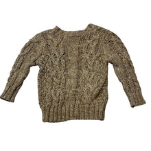 Load image into Gallery viewer, Unisex MIANN &amp; CO, cable knit cotton sweater / jumper, EUC, size 00,  