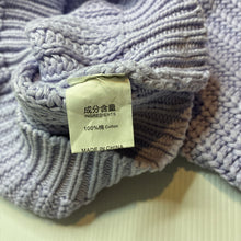 Load image into Gallery viewer, Girls DARLING adeline, chunky knit cotton sweater / jumper, GUC, size 000,  