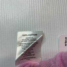 Load image into Gallery viewer, Girls Sprout, pink knitted cotton romper, NEW, size 000,  