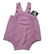 Load image into Gallery viewer, Girls Country Road, pointelle knit cotton summer romper, NEW, size 0,  