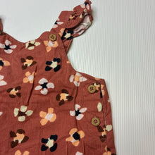Load image into Gallery viewer, Girls Sprout, lightweight corduroy cotton overalls, EUC, size 00,  