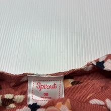 Load image into Gallery viewer, Girls Sprout, lightweight corduroy cotton overalls, EUC, size 00,  