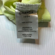 Load image into Gallery viewer, Girls GHANDA, embroidered heritage cotton tee / top, GUC, size 1-2,  