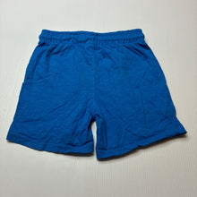 Load image into Gallery viewer, Boys Anko, blue cotton shorts, elasticated, GUC, size 4,  