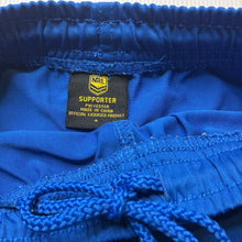 Load image into Gallery viewer, Unisex NRL Supporter, Canterbury Bulldogs shorts, elaticated, GUC, size 4,  