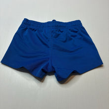 Load image into Gallery viewer, Unisex NRL Supporter, Canterbury Bulldogs shorts, elaticated, GUC, size 4,  
