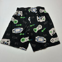 Load image into Gallery viewer, Boys Anko, cotton pyjama shorts, gaming, wash fade, FUC, size 10,  