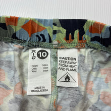 Load image into Gallery viewer, Boys KID, organic cotton pyjama shorts, blue mark lower front, FUC, size 10,  