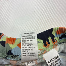 Load image into Gallery viewer, Boys KID, organic cotton pyjama shorts, blue mark lower front, FUC, size 10,  