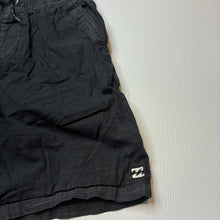 Load image into Gallery viewer, Boys Billabong, lightweight cotton shorts, elasticted, wash fade, FUC, size 12,  