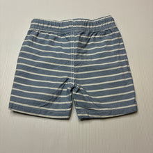 Load image into Gallery viewer, Boys Anko, striped cotton shorts, elasticated, EUC, size 1,  
