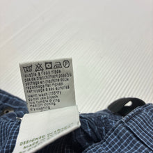 Load image into Gallery viewer, Boys LACOSTE, checked cotton shorts, adjustable, GUC, size 8,  