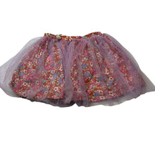 Load image into Gallery viewer, Girls Cotton On, floral cotton &amp; tulle skirt, elasticated, EUC, size 3-4,  