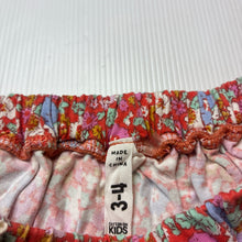 Load image into Gallery viewer, Girls Cotton On, floral cotton &amp; tulle skirt, elasticated, EUC, size 3-4,  