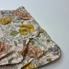 Load image into Gallery viewer, Girls Target, floral viscose / linen skirt, elasticated, GUC, size 2,  
