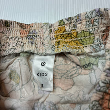 Load image into Gallery viewer, Girls Target, floral viscose / linen skirt, elasticated, GUC, size 2,  