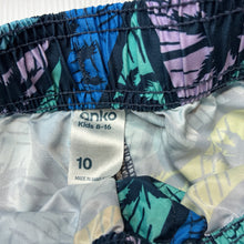 Load image into Gallery viewer, Boys Anko, colourful lightweight board shorts, elasticated, EUC, size 10,  