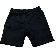 Load image into Gallery viewer, Boys KID, black stretch cotton shorts, elasticated, GUC, size 8,  