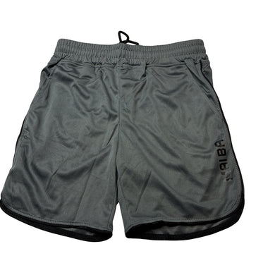 Boys MAIBA, grey sports / activewear shorts, elasticated, Sz: M, W: 34cm across unstretched, EUC, size 14-16,  