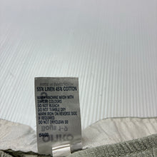 Load image into Gallery viewer, Boys Anko, green linen/cotton shorts, elasticated, EUC, size 5,  