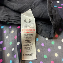 Load image into Gallery viewer, Girls George, cotton lined lightweight skirt, elasticated, FUC, size 4-5,  