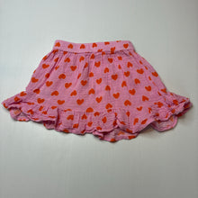 Load image into Gallery viewer, Girls Milkshake, lightweight crinkle cotton skirt, elasticated, FUC, size 7,  
