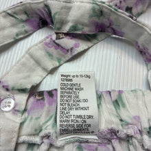 Load image into Gallery viewer, Girls Baby Baby, lightweight floral cotton suspender skirt, elasticated, EUC, size 1,  