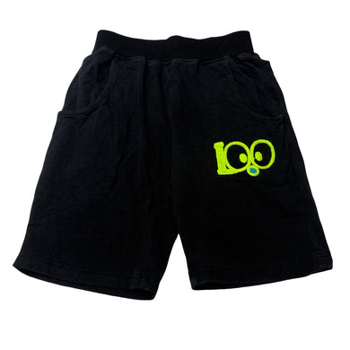 Boys Yi Jia Le, black cotton shorts, elasticated, FUC, size 6,  