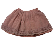 Load image into Gallery viewer, Girls George, pink &amp; silver party skirt, elasticated, GUC, size 5-6,  