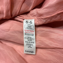 Load image into Gallery viewer, Girls George, pink &amp; silver party skirt, elasticated, GUC, size 5-6,  