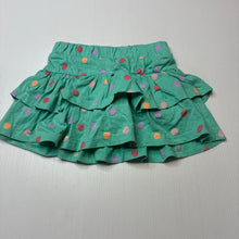 Load image into Gallery viewer, Girls KID, cotton skirt, built-in shorts, elasticated, EUC, size 1,  