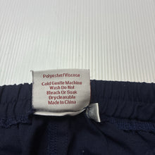 Load image into Gallery viewer, Girls Brynorm's, navy school skort, elasticated, GUC, size 6,  