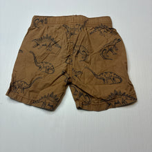 Load image into Gallery viewer, Boys Anko, lightweight cotton shorts, elasticated, dinosaurs, GUC, size 3,  