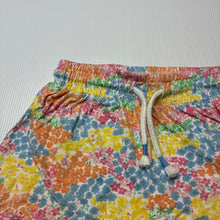 Load image into Gallery viewer, Girls Anko, floral cotton shorts, elasticated, EUC, size 4,  