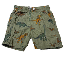 Load image into Gallery viewer, Boys Anko, lightweight cotton shorts, elasticated, dinosaurs, FUC, size 5,  
