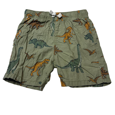 Boys Anko, lightweight cotton shorts, elasticated, dinosaurs, FUC, size 5,  