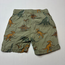Load image into Gallery viewer, Boys Anko, lightweight cotton shorts, elasticated, dinosaurs, FUC, size 5,  
