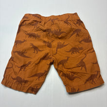 Load image into Gallery viewer, Boys H&amp;M, lightweight cotton shorts, elasticated, dinosaurs, GUC, size 4,  