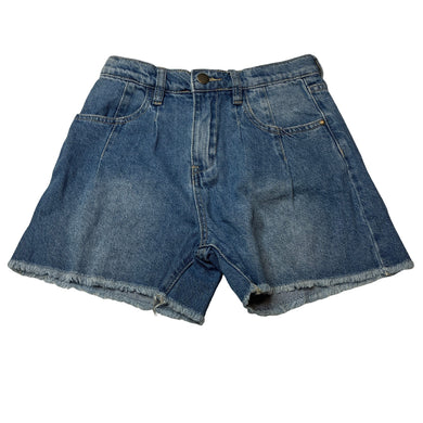 Girls Cotton On, blue denim shorts, adjustable, EUC, size 8,  