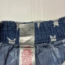 Load image into Gallery viewer, Girls H&amp;T, lightweight chambray cotton skirt, elasticated, GUC, size 6,  