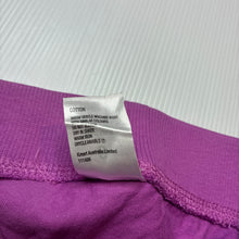 Load image into Gallery viewer, Girls K-Mart, purple cotton skirt, elasticated, EUC, size 6,  