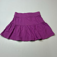 Load image into Gallery viewer, Girls K-Mart, purple cotton skirt, elasticated, EUC, size 6,  
