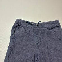Load image into Gallery viewer, Boys Anko, blue cotton shorts, elasticated, FUC, size 6,  